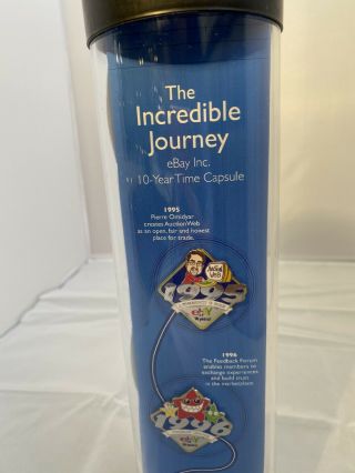 Ebay Incredible Journey 10 Year Time Capsule 11 - Pin Set 1985 - 2005 Collectable