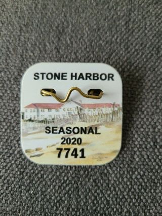 2020 Stone Harbor Seasonal Beach Tag