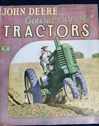 John Deere General Purpose Tractor Brochure