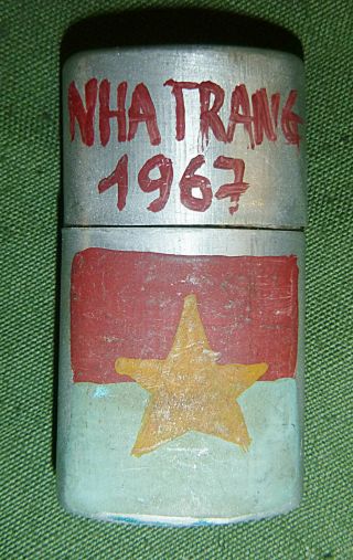 1967 - Rare Viet Cong Lighter - Nha Trang 1967 - Vietnam War - Vc - Nlf - 4958