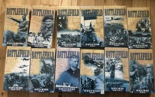 Time Life Battlefield Series Vhs 12 Volumes Series 2