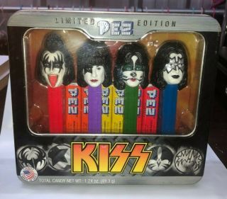 2012 Kiss Limited Edition Pez Dispensers Collector 