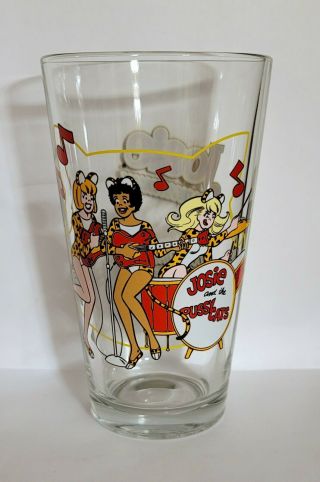 Archie Comics Josie And The Pussycats Pint Glass 2012 Toon Tumbler