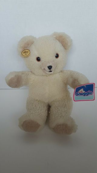 W/tags Vintage 1986 Snuggle Teddy Bear Plush Lever Bros Company Russ 15 "