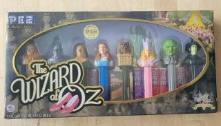 2009 Pez Set Wizard Of Oz 70th Anniversary Limited Edition Collector Series Nib