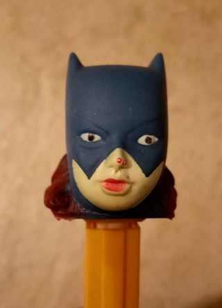 1978 Batgirl Pez Dispenser Soft Head No Feet Made In Usa 3.  845.  882 Dc Comics