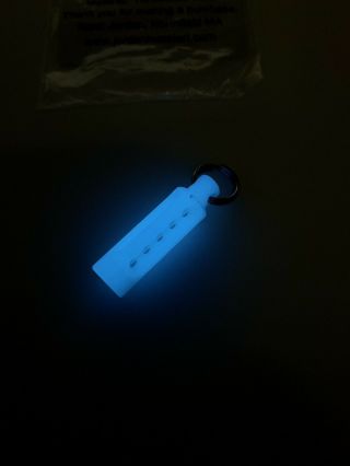 Jordan Metal Art Jma Turboglow Blue Glow Tritium Keychain Lantern Edc Not Atwood