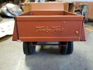 1957 Tonka No 20 Hydraulic Dump Truck w Box & Insert Toy Never Played With 6