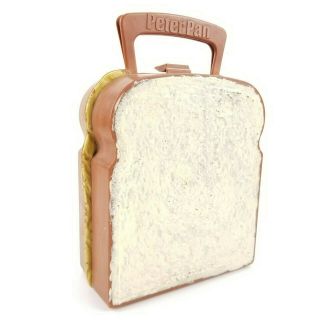 Vintage 70s Peter Pan Peanut Butter Lunchbox Sandwich Bread Advertising 1974