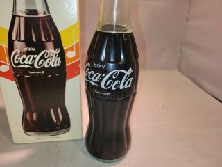 Vintage Coca Cola Bottle Radio and with Box 2