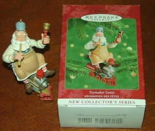 Hallmark Toymaker Santa Claus Collector Christmas Tree Keepsake Ornament 2000