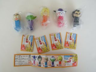 Pez Dispenser Candy Japanese Bandai Mini Dragon Ball Z Cartoon Animation Bust