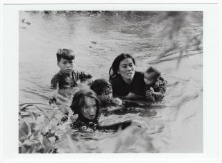 Kyoichi Sawada 1966: World Press Award Vietnam War Family,  Gelatin Silver Print