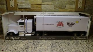 Rare Vintage Nylint 345z Freightliner Thermo King Semi Truck Muller Dairy Promo