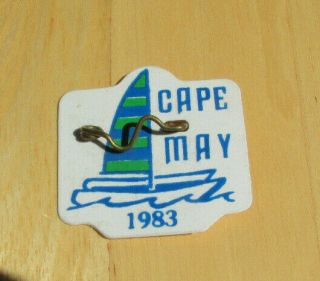 1983 Cape May City Seasonal Beach Tag