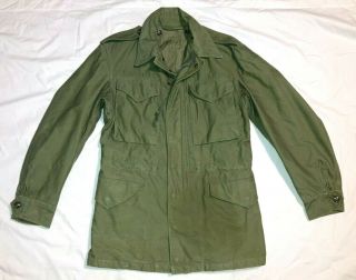 Vintage Us Army M - 1951 M51 Field Jacket Coat Og107 Mens Medium
