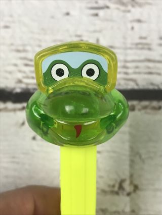 Crystal Crazy Animals Frog Pez,  Retired,  Hard To Find,  Candy Dispenser