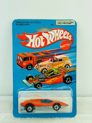 Hot Wheels Aurimat Mexico Blackwall Large Charge Orange Blister Bp Carded Wow