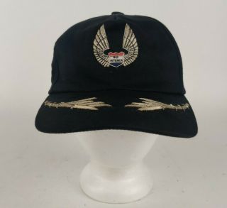 Vietnam War Era Air America Bullion Strapback Baseball Style Cap Hat Cia Covert