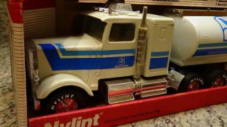 rare vintage Nylint 315 Freightliner Bandag tanker semi truck Dean ' s Milk promo 2