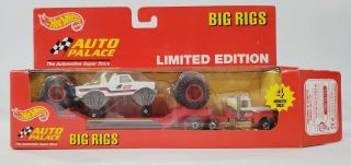 Hot Wheels Big Rigs Auto Palace In Open Box