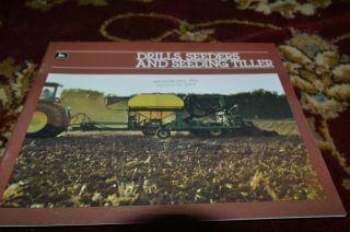 John Deere Drills Seeders & Seeding Tiller For 1984 Brochure Fcca