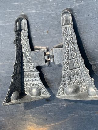 Antique 1899 Eiffel Tower Ice Cream Mold Mould Marked E&co Des Coprd 973