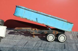 Ertl No 6852 International Loadstar Semi hydraulic Dump Truck Transport 3