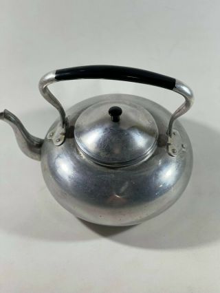 Vintage Mid Century Knobler Viking British Colony Kettle Teapot Hong Kong