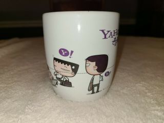 YAHOO Office Funny Coffee Mug Email Website Language Fun EUC 2
