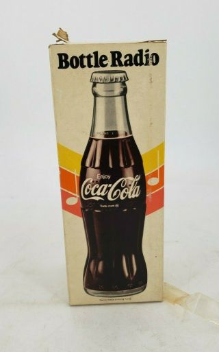 Coca Cola 1970 Brown Soda Collectibles Am Bottle Radio