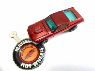Custom Mustang Hotwheel Redline 1967 H.  K.