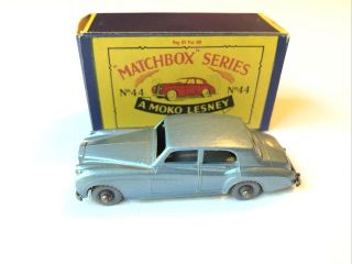 Vintage 50s Matchbox Moko Lesney Rolls - Royce Silver Cloud 44