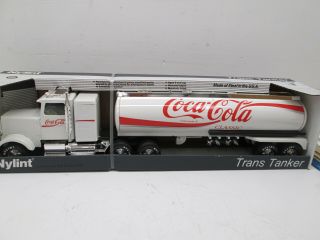 Nylint Coca - Cola Conventional,  Semi,  With Tanker,  Nib