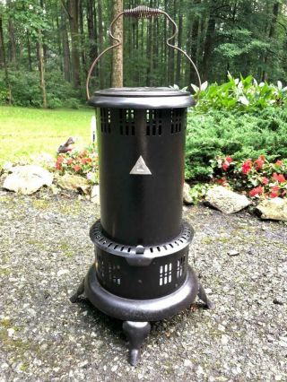 Vintage Antique 525m Perfection Oil Kerosene Parlor Cabin Heater Stove