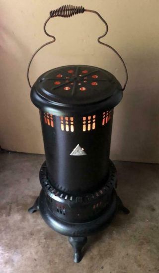 Vintage Antique 525M Perfection Oil Kerosene Parlor Cabin Heater Stove 2