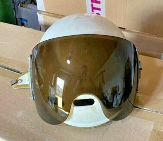 Set Soviet Pilot Flight Helmet Air Force Zsh - 3m Su Mig Ussr Space