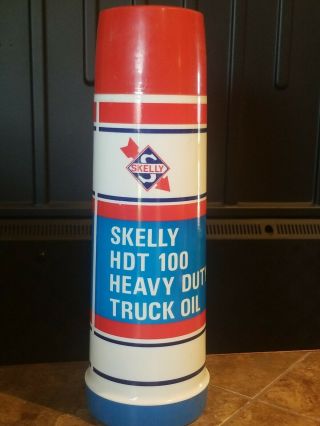 Vintage ☆skelly☆ Htd 100 Heavy Duty Truck Oil Thermos