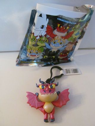 How To Train Your Dragon - 3d Figural Keychain - Monogram - Hookfang (wings Out)