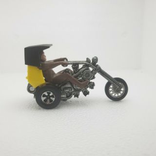 Vintage Hotwheels 1972 Rrrumblers Revolution (yellow With Brown Rider)