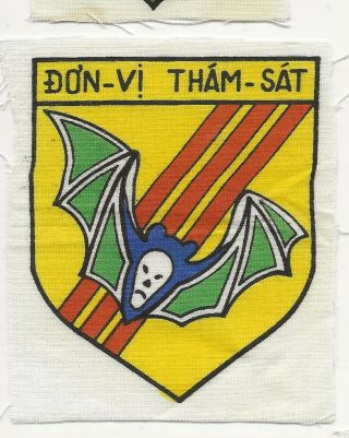 Vietnamese Made Printed Style Pru Recon Unit Pocket Patch Page 540 Sutherlands
