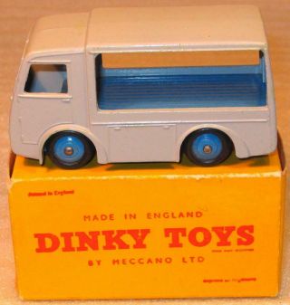 Dinky Toys No491 Electric Dairy Van " Ncb " In Grey & Blue 1954 - 60 Very Good Boxed