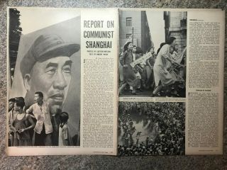 Report On Communist Shanghai Life Mag 11 Pg 1940 