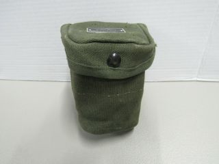 Vietnam Era Us Army Metascope An Pas - 6 Infrared Viewing Device Canvas Pouch 1969
