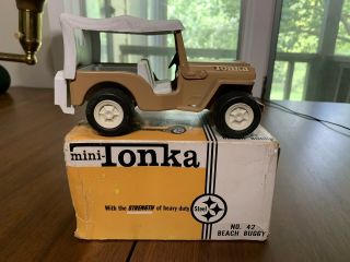 Vintage Mini - Tonka - Beach Buggy No 42 And Box Near Perfect