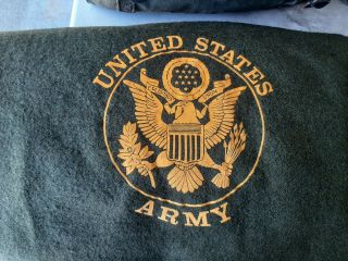 Vintage Army Canvas Bags,  wool blanket,  aircraft straps,  hat,  etc. 2
