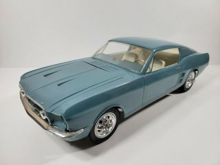 Wen Mac Amf 1967 Ford Mustang Fastback Blue Promo Car Battered Powered
