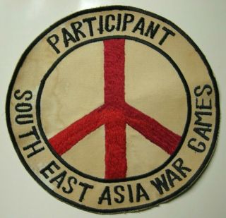 Vietnam War Usaf Participant South East Asia War Game Novelty Patch - Viet Made