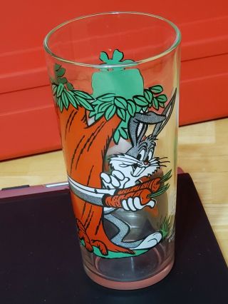 Vintage Pepsi Glass - Elmer Fudd And Bugs Bunny Looney Tunes