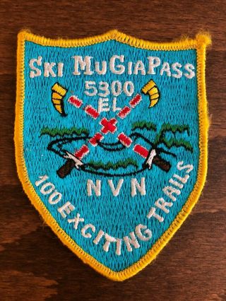 U.  S.  Military Patch Vietnam " Mu Gia Pass " 56th Special Operations Wing